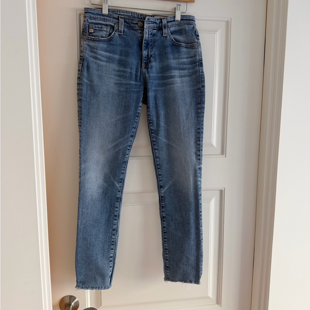 AG Prima Ankle Jean Light Wash Jeans